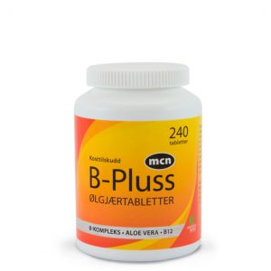 B-Pluss ølgjærtabletter - Helsekostshop